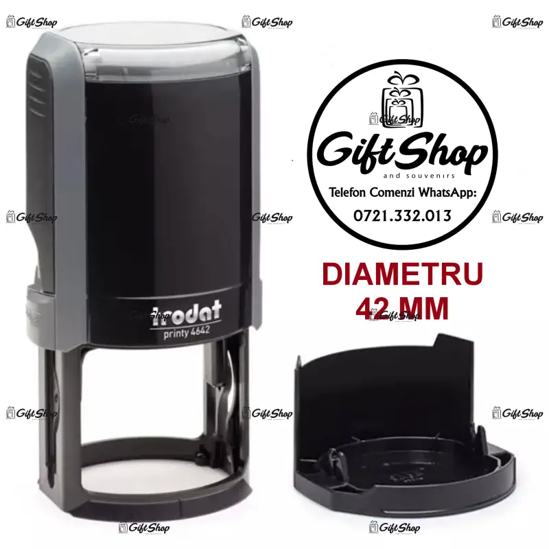 Stampila rotunda trodat 4642 diametru 42 mm